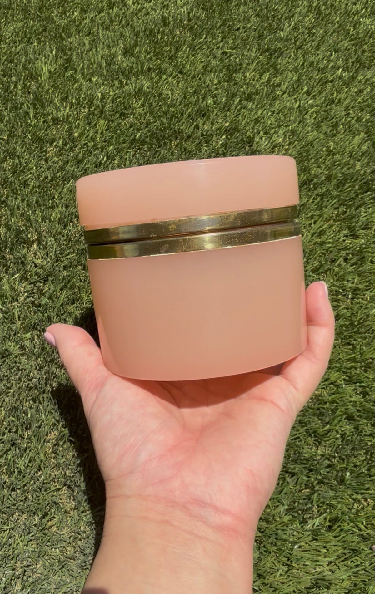 Pink Opaline Casket