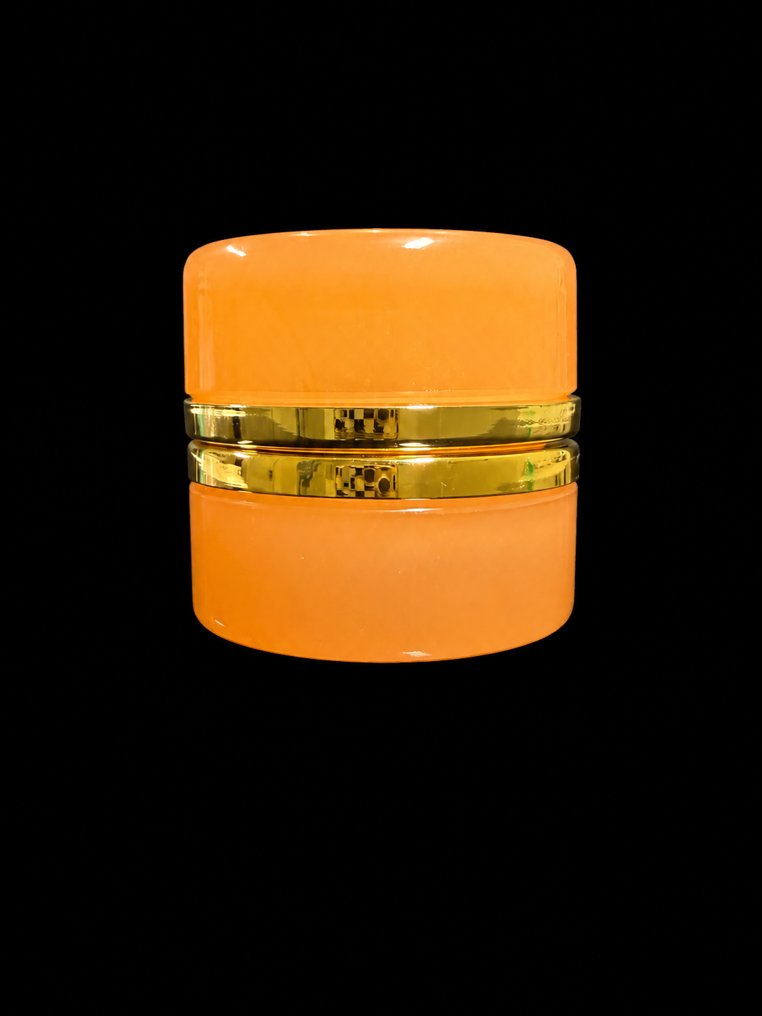 Vintage Opaline Glass Cylinder Box