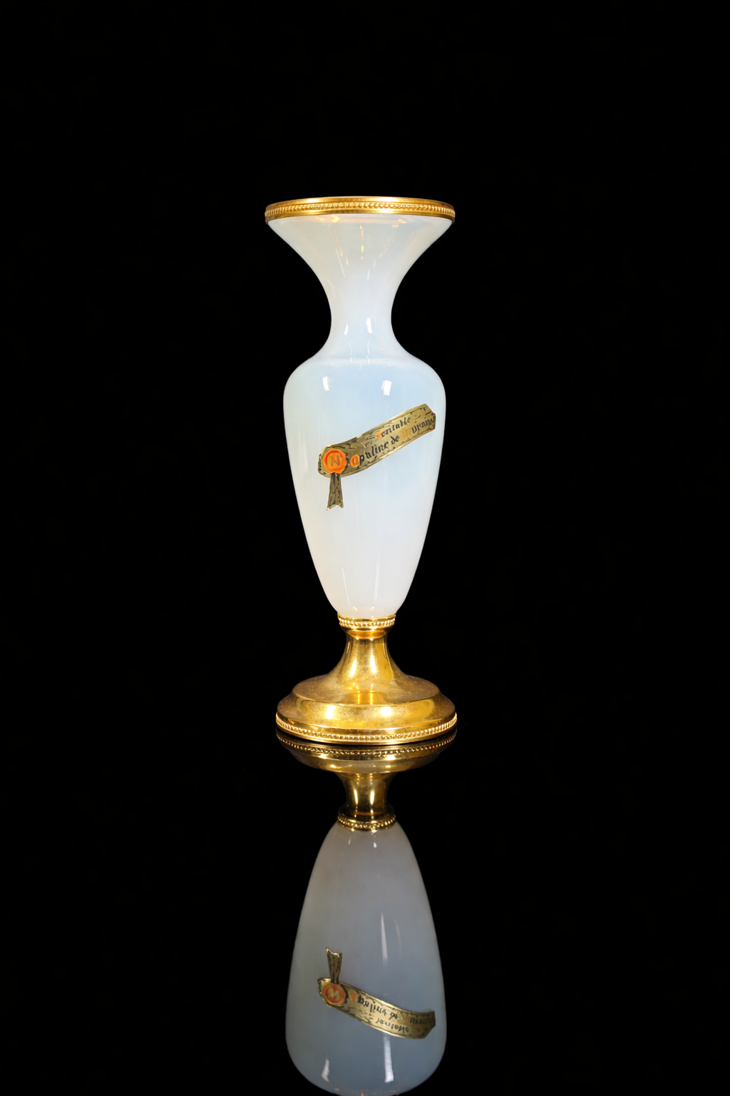 Vintage Murano Opaline Vase